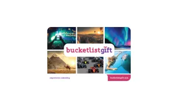 Подарочная карта BucketlistGift eGift Card