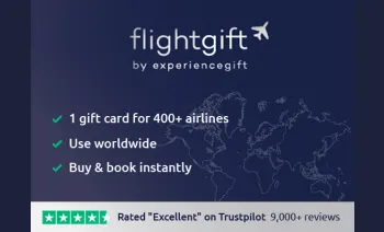 Flightgift GBP Carte-cadeau