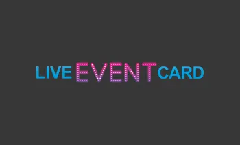 Live Event Card Recharges